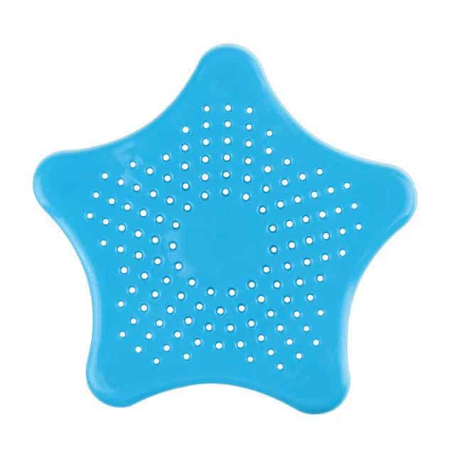 Silicone Sink Strainer with Plastic Blue | at Home